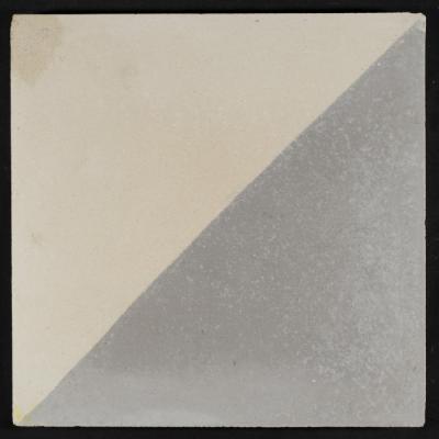 A Coloured Cement Tile and the Mold Used to Manufacture It, the 