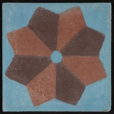 A Coloured Cement Tile and the Mold Used to Manufacture It, 2014-2015