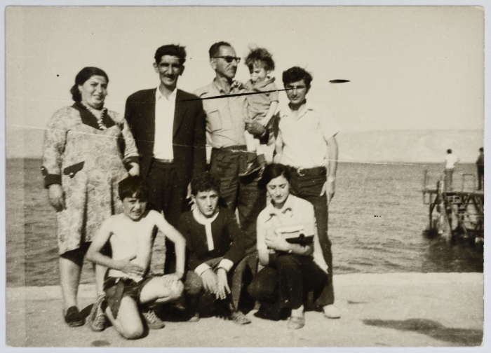 Omair Da'nah with his family