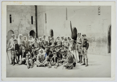 Students of al-Bakreia School in Jerusalem