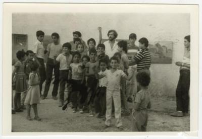 Exhibition for Tayseer Barakat, Deir Ghassaneh, 1984