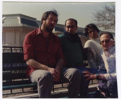 The Artists Tayseer Barakat, Sliman Mansour, Sager Al Qatil, and Ibrahim Saba, 1990s  