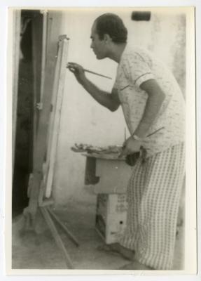 Tayseer Barakat is Draws, Alexandria, 1980-1981