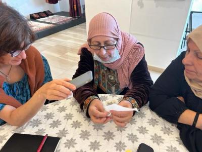 Embroidery Workshop in Tiraz Museum, Amman 