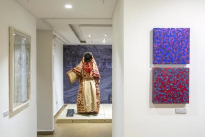 "A Tribute to Maryam and Abdullah, the Martyr Bride and Groom" Exhibition, Amman