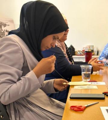 A Workshop at Tiraz Museum, Amman