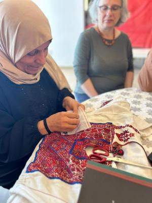 An Embroidery Workshop at Tiraz Museum, Amman 