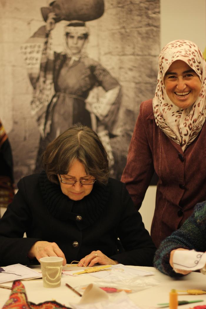 Embroidery Workshop in Tiraz Museum, Amman