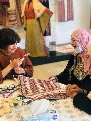 Embroidery Workshop in Tiraz Museum, Amman 