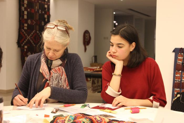 صورة من ورشة عمل في متحف طراز، عمان