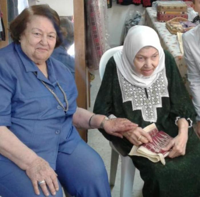 Widad Kawar the Embroidery Expert Ruqaya El- Santarisy, Amman