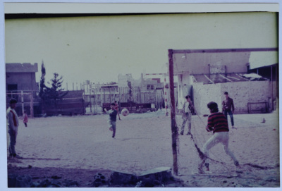 A View of a Football Game, Burj al-Barajneh Camp, 1986