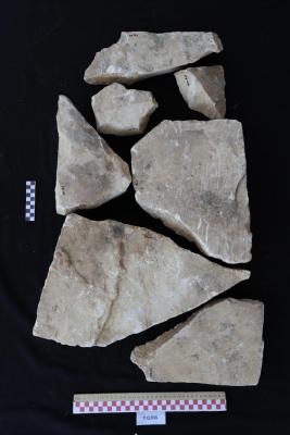 Sandstone gravestone, Al-Qarara, 2025