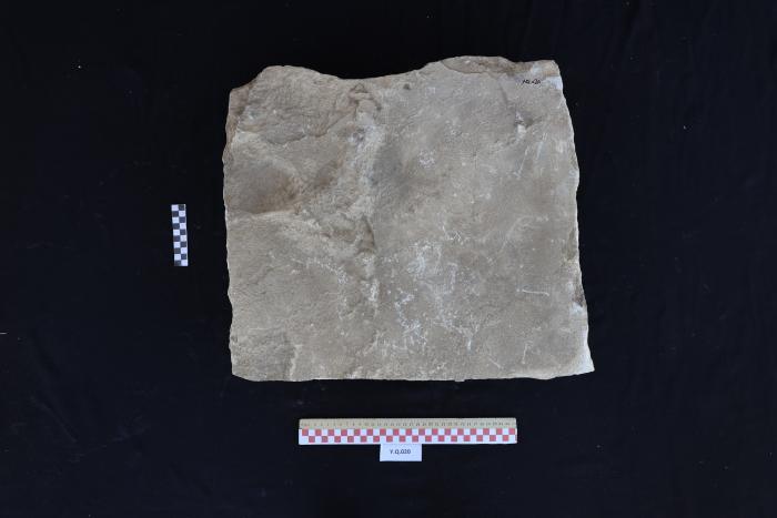 Sandstone gravestone, Al -Qarara, 2025