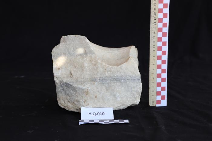 A part of a broken basin, Al-Qarara, 2025