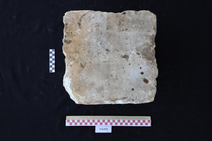 Sandstone headstone, Al-Qarara, 2025