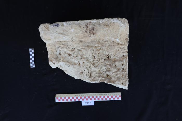 Sandstone Headstone, al-Qarara, 2025