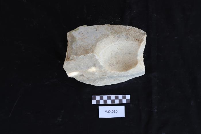 A part of a broken basin, Al-Qarara, 2025