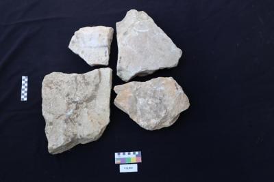 Sandstone gravestone, Al-Qarara, 2025