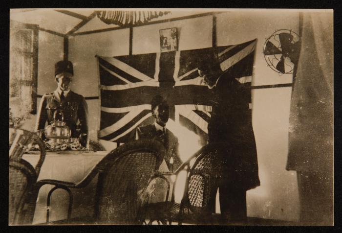 King Faisal and Said Al Shawwa, 1924