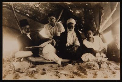 Members from  Al Shawwa family, 1924