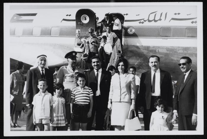 Photograph in the Jerusalem International Airport, 1965