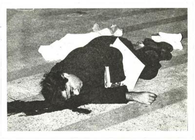 لحظة اغتيال الشهيد وائل زعيتر، روما، 1972