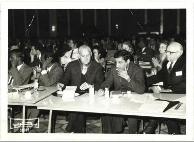 Wael Zuaiter in a symposium on Palestine, 1972