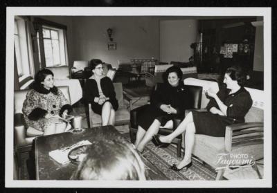  Photograph of ladies at the hotel in Jerusalem, 1965