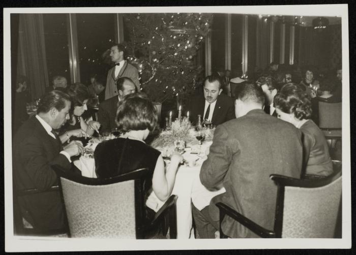 Ismat al-Dajani at the event, Jerusalem, 1965