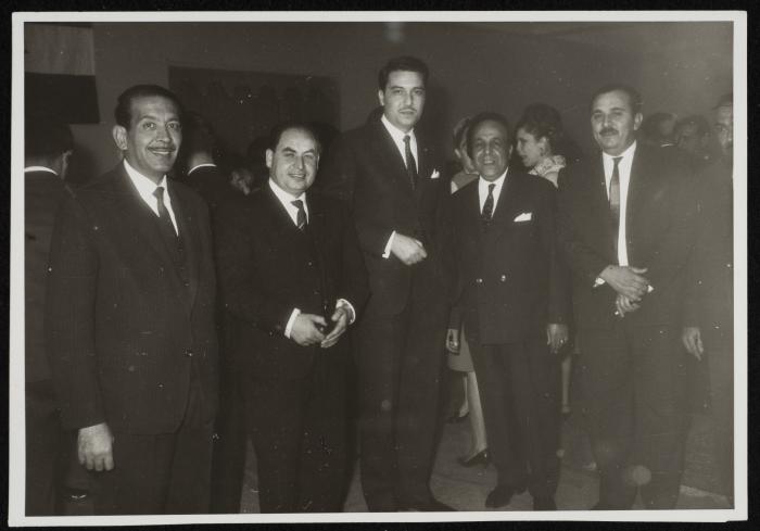  Ismat al-Dajani at the Syrian Consulate Celebration, Jerusalem, 1967