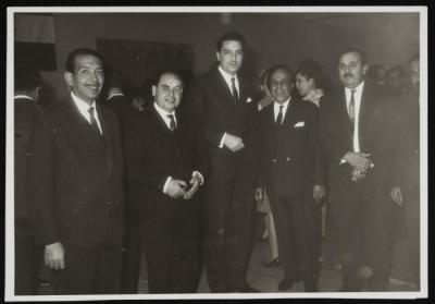  Ismat al-Dajani at the Syrian Consulate Celebration, Jerusalem, 1967