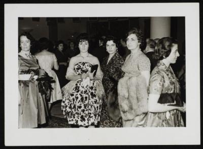 Ayda Nashashibi at the wedding, Beirut