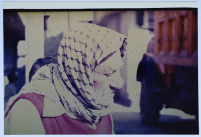 An Elderly Man, Burj al-Barajneh Camp, 1986