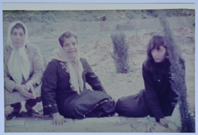 Visiting a Graveyard, Burj al-Barajneh Camp, 1986