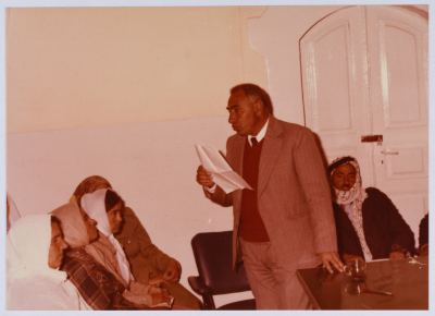 A Ceremony Honoring Students from the Literacy Program and Blind Students in Bani Na