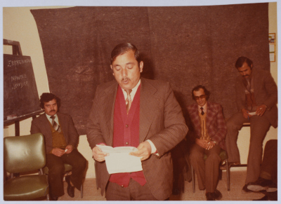 A Ceremony Honoring Students from the Literacy Program and Blind Students in Bani Na