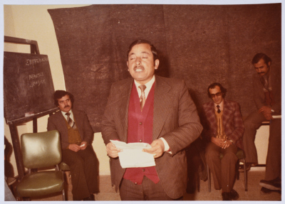 A Ceremony Honoring Students from the Literacy Program and Blind Students in Bani Na