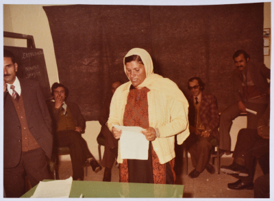 A Ceremony Honoring Students from the Literacy Program and Blind Students in Bani Na