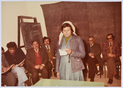 A Ceremony Honoring Students from the Literacy Program and Blind Students in Bani Na