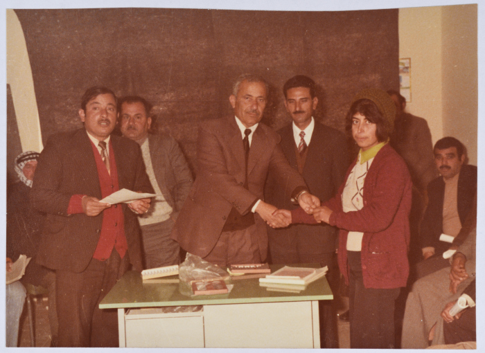 A Ceremony Honoring Students from the Literacy Program and Blind Students in Bani Na'im Charitable Association 