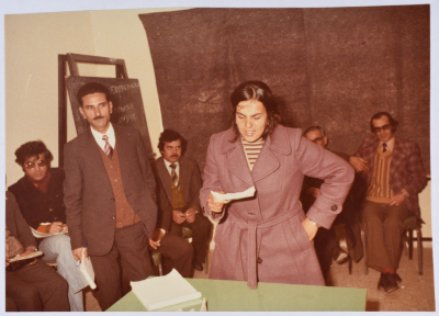 A Ceremony Honoring Students from the Literacy Program and Blind Students in Bani Na