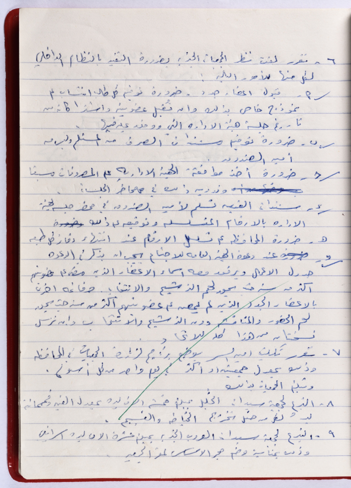The Union of Charitable Societies - Hebron: Board Meeting Minutes No. 4, 1980