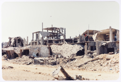 الدمار في مخيم شاتيلا، 1980- 1989