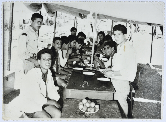 A Group of Scouts in the Philia Scout Camp 