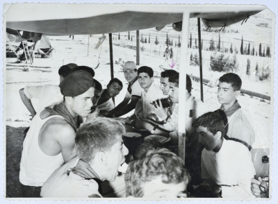 A Group of Scouts in the Philia Scout Camp 