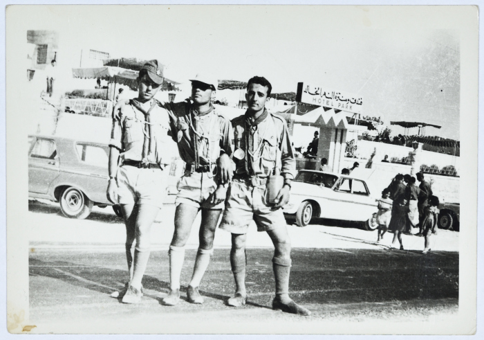 Zain ed-Din at-Takruri with Irbid Scouts 