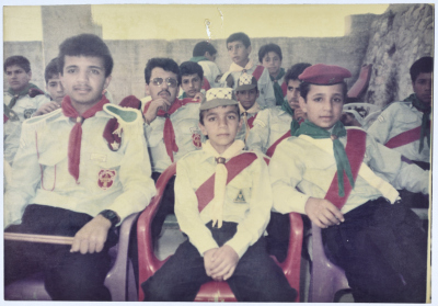 Scouts Hisham, Hani and Haytham 
