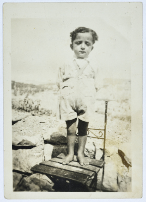 Zain ed-Din at-Takruri a Child