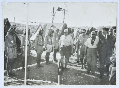 Commander Muhammad ʿali Hafeẓ Visits Hebron